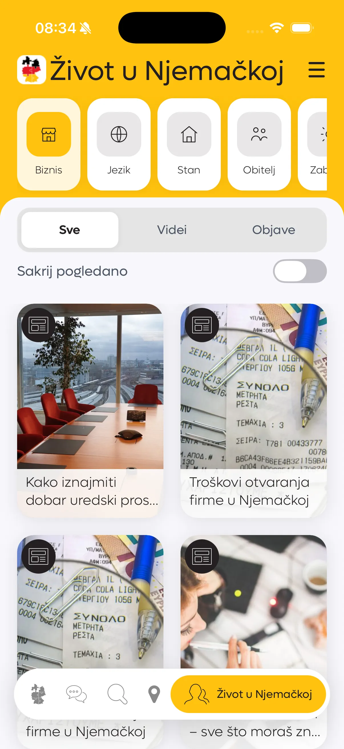 Život u Njemačkoj